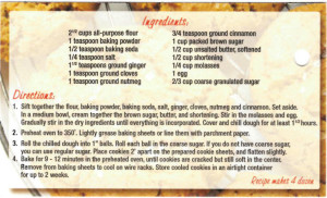 The Jersey Boys Cookie Recipe