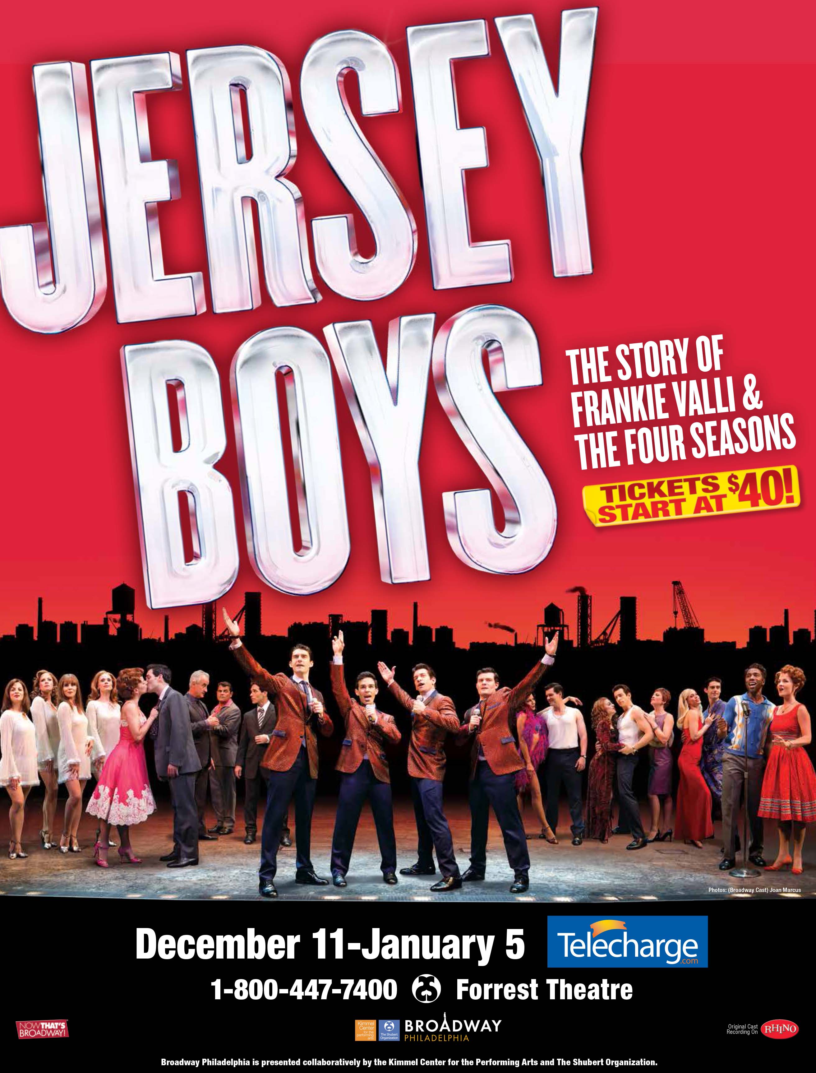 Jersey Boys are Coming to Philadelphia! - MamaLovesMedia